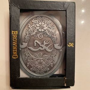Browning belt buckle